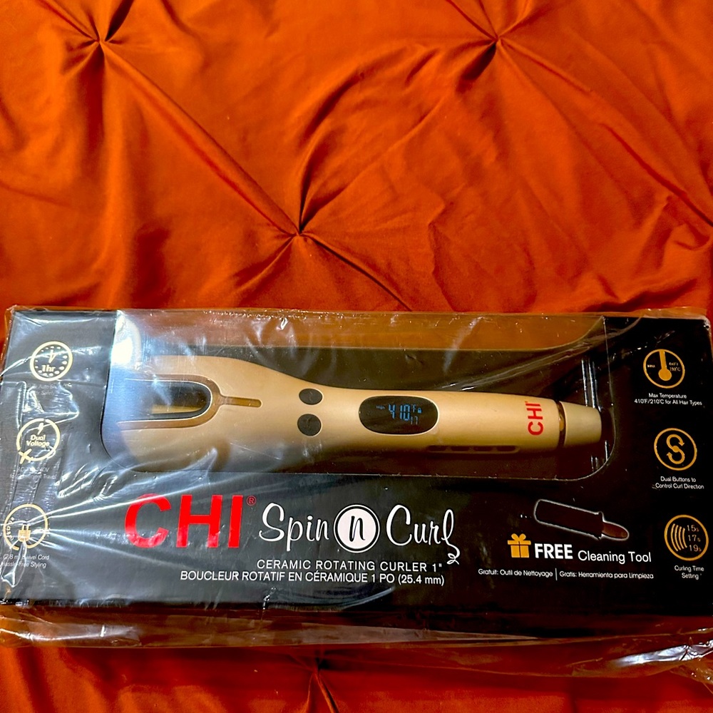Brand new Chi curling sit and spin